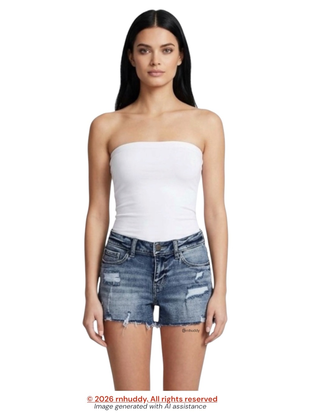 BKE size 24 distressed denim shorts